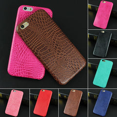 Crocodile Snake Print Leather Case for iphone 7 6 6s Plus 5